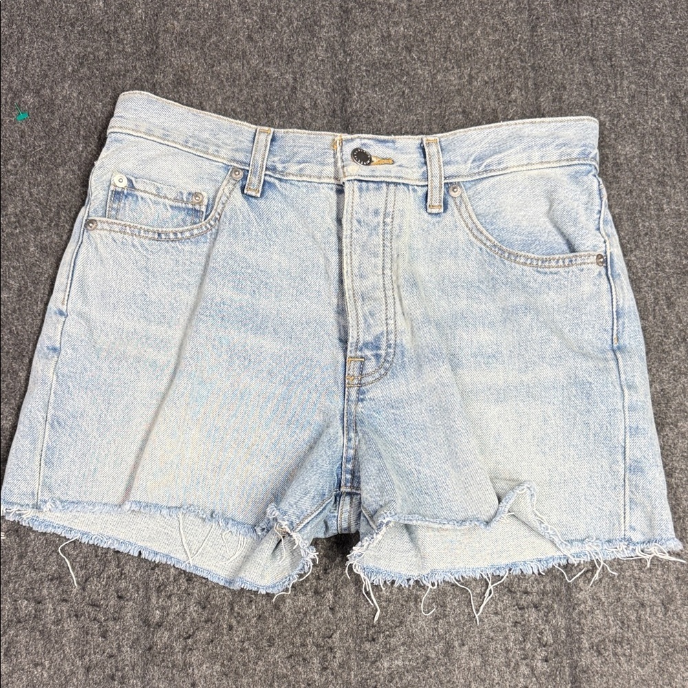 Everlane Light Wash Jean Shorts